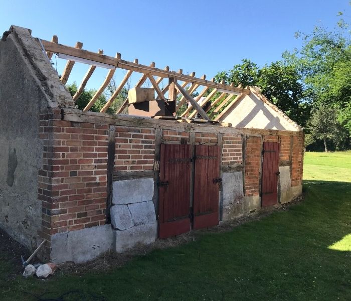 Maitre d'oeuvre Constans - Travaux dépendance d'une propriété en Sologne