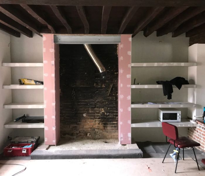 Maitre d'Oeuvre Constans - Rénovation d'une maison à la Ferté Saint Aubin