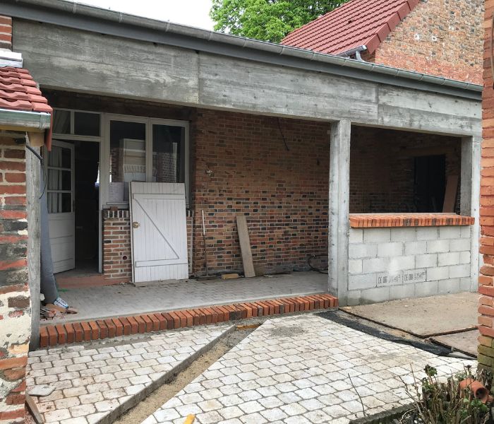 Maitre d'Oeuvre Constans - Rénovation d'une maison à la Ferté Saint Aubin