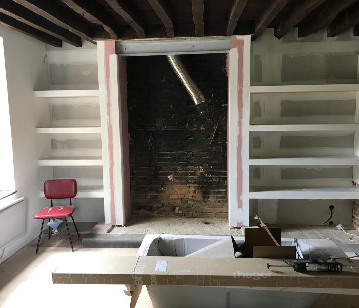 Maitre d'Oeuvre Constans - Rénovation d'une maison à la Ferté Saint Aubin