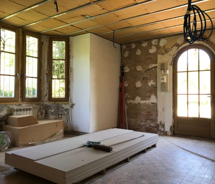 Maitre d'Oeuvre Constans - Rénovation d'une maison à la Ferté Saint Aubin