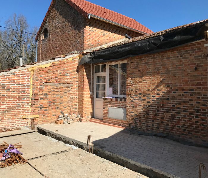 Maitre d'Oeuvre Constans - Rénovation d'une maison à la Ferté Saint Aubin