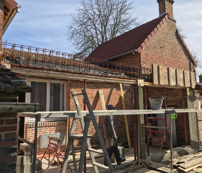 Maitre d'Oeuvre Constans - Rénovation d'une maison à la Ferté Saint Aubin