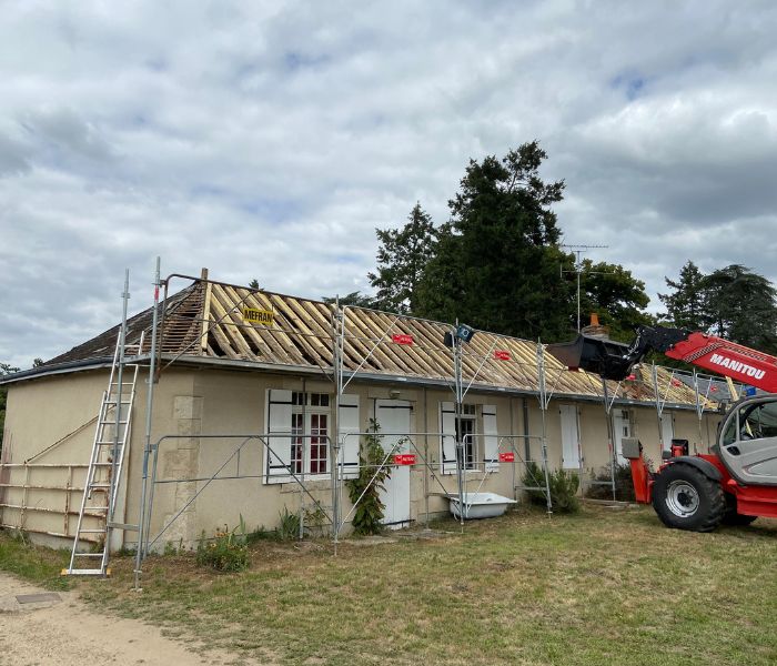 Maitre d'Œuvre Constans - Transformation d'un gîte dans une propriété de Saint Hilaire Saint Mesmin