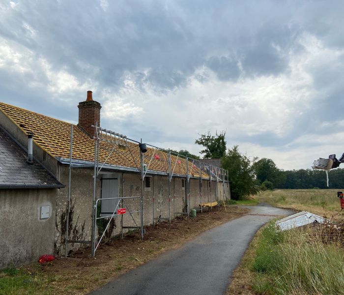 Maitre d'Œuvre Constans - Transformation d'un gîte dans une propriété de Saint Hilaire Saint Mesmin