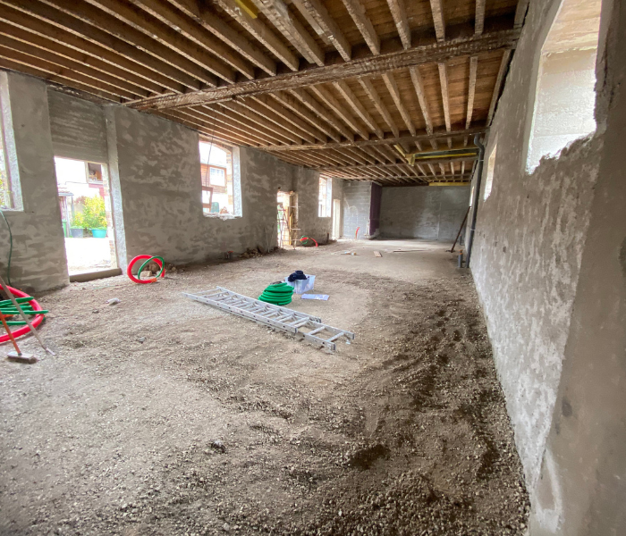 Maitre d'Œuvre Constans - Transformation d'une salle de réception en 3 logements