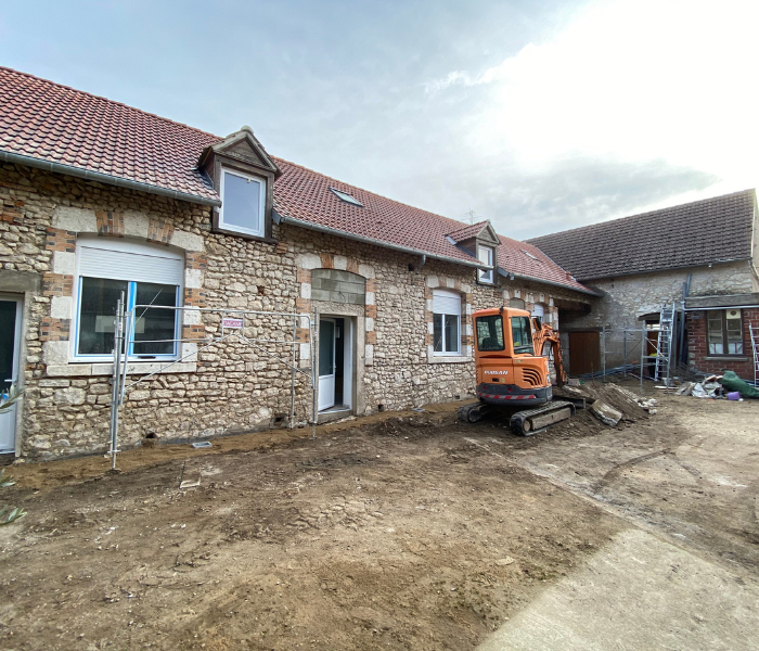 Maitre d'Œuvre Constans - Transformation d'une salle de réception en 3 logements