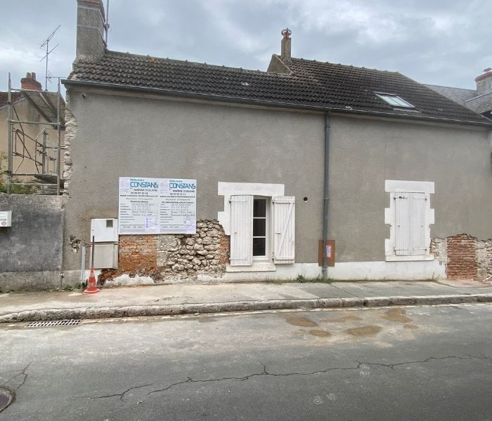 Maitre d'Oeuvre Constans - Rénovation d'une maison complète à Meung sur Loire