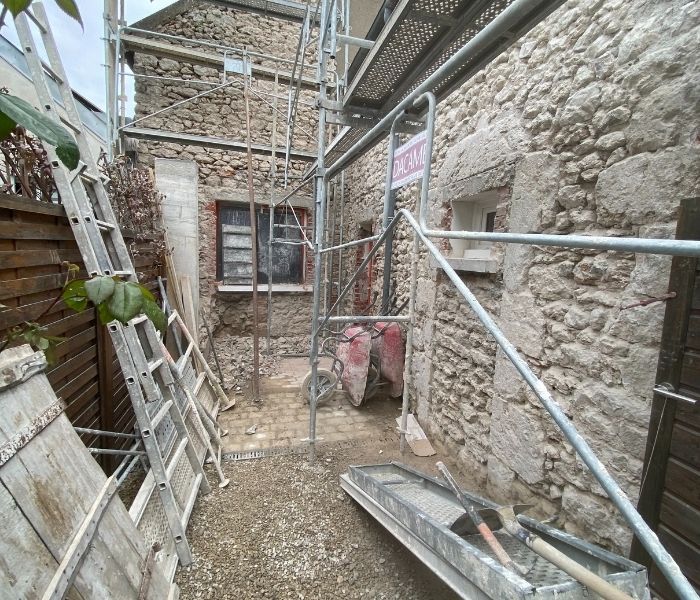 Maitre d'Oeuvre Constans - Rénovation d'une maison complète à Meung sur Loire