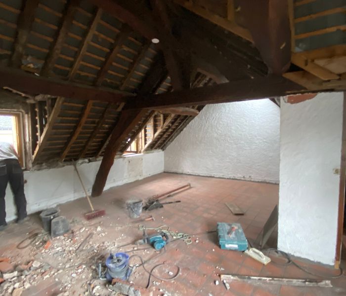 Maitre d'Oeuvre Constans - Rénovation complète d'un appartement dans le centre historique d'Orléans
