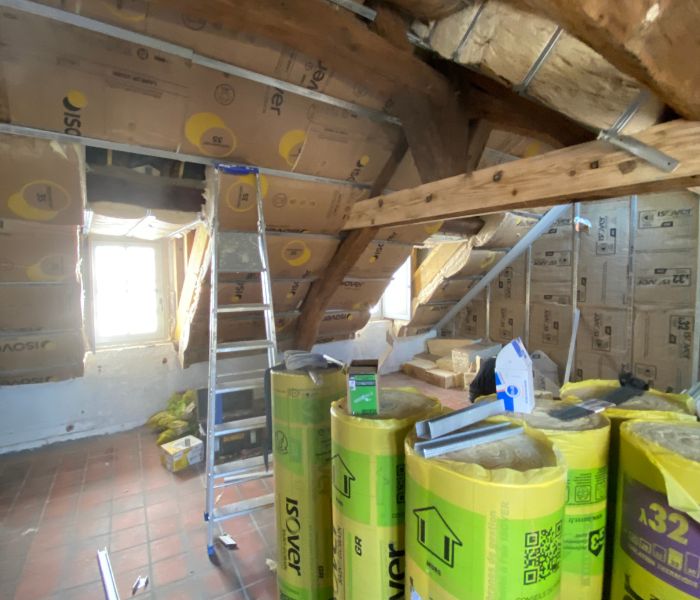 Maitre d'Oeuvre Constans - Rénovation complète d'un appartement dans le centre historique d'Orléans