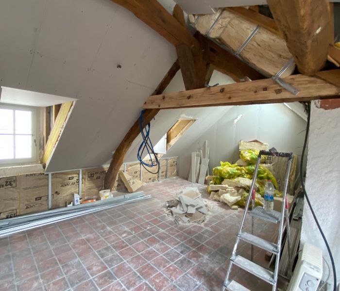 Maitre d'Oeuvre Constans - Rénovation complète d'un appartement dans le centre historique d'Orléans