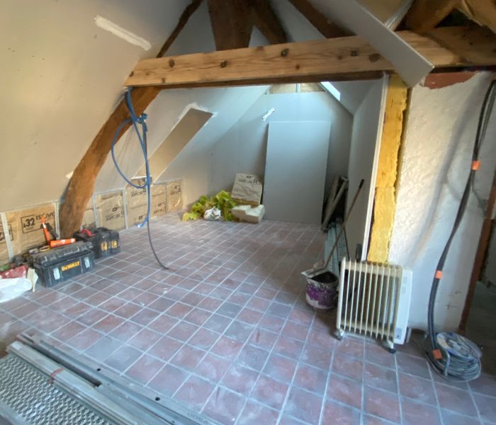 Maitre d'Oeuvre Constans - Rénovation complète d'un appartement dans le centre historique d'Orléans