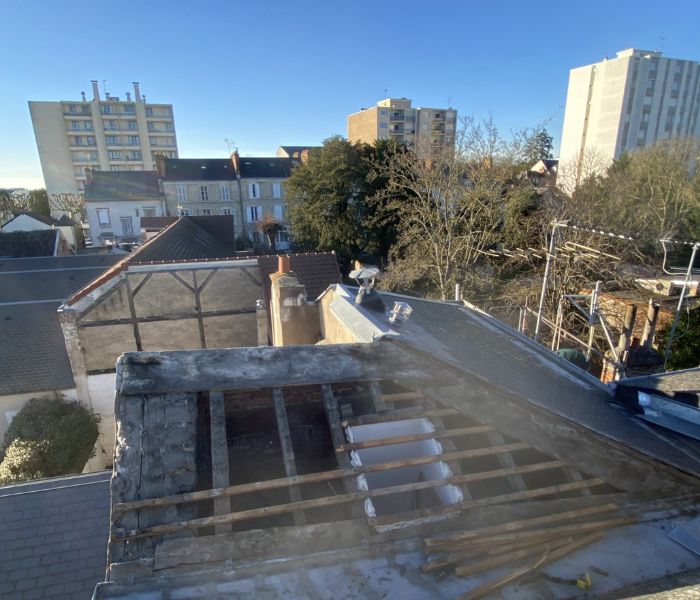 Maitre d'Oeuvre Constans - Rénovation complète d'un appartement dans le centre historique d'Orléans