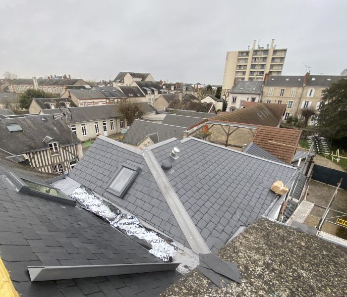 Maitre d'Oeuvre Constans - Rénovation complète d'un appartement dans le centre historique d'Orléans