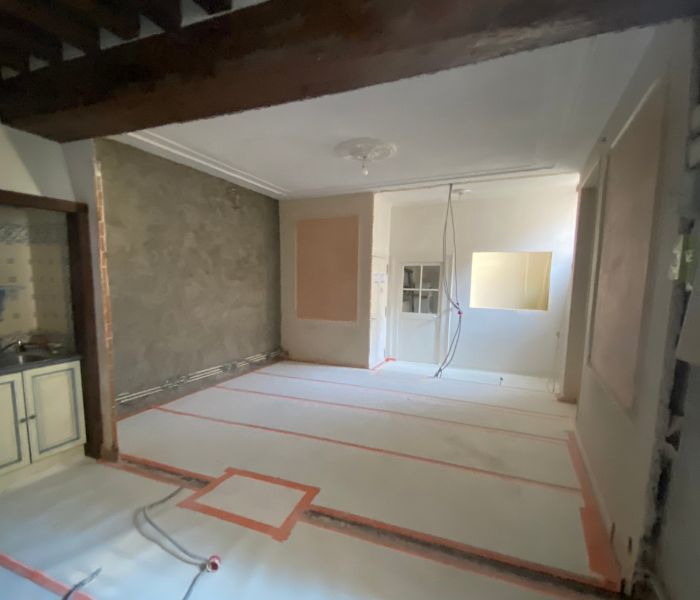 Maitre d'Oeuvre Constans - Rénovation d'intérieur d'une maison en centre ville de Beaugency