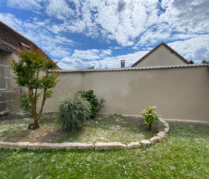 Maitre d'Oeuvre Constans - Rénovation extérieure d'une longère en Sologne - Maslives