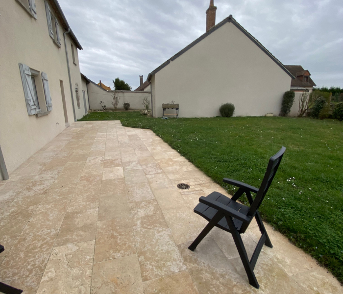 Maitre d'Oeuvre Constans - Rénovation extérieure d'une longère en Sologne - Maslives
