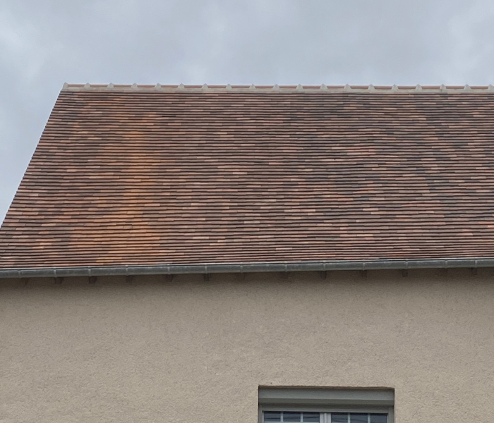 Maitre d'Oeuvre Constans - Rénovation extérieure d'une longère en Sologne - Maslives
