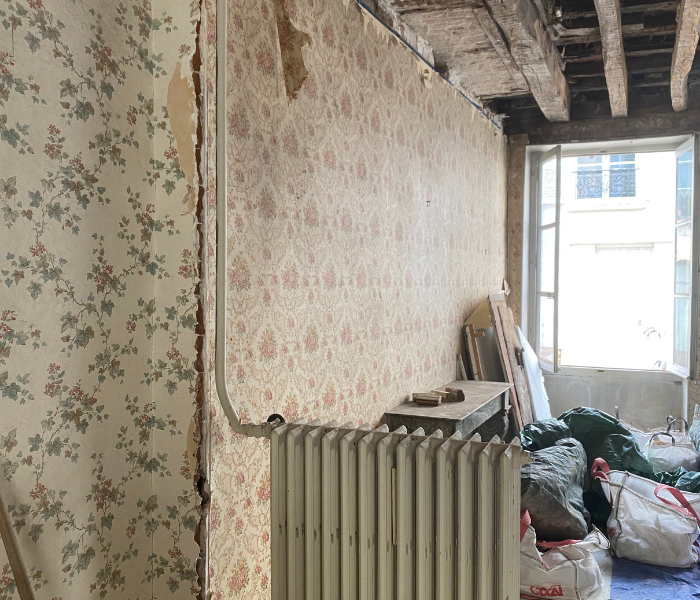 Rénovation d'un appartement en centre ville d'Orléans