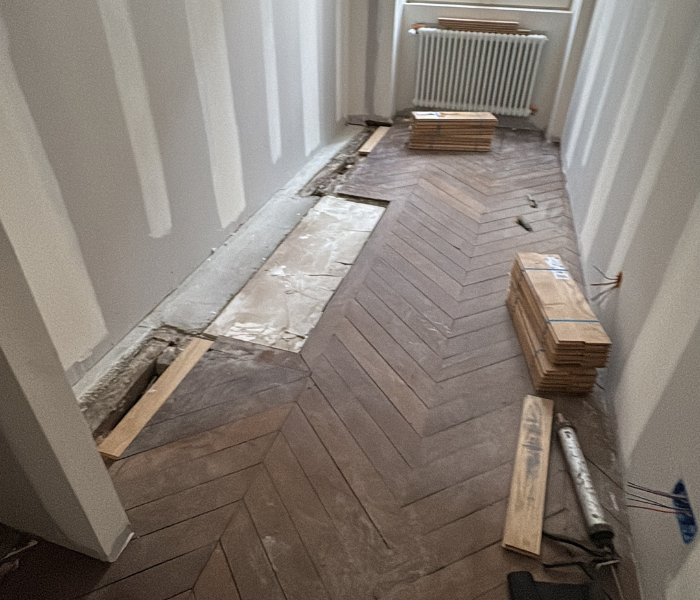 Rénovation d'un appartement en centre ville d'Orléans