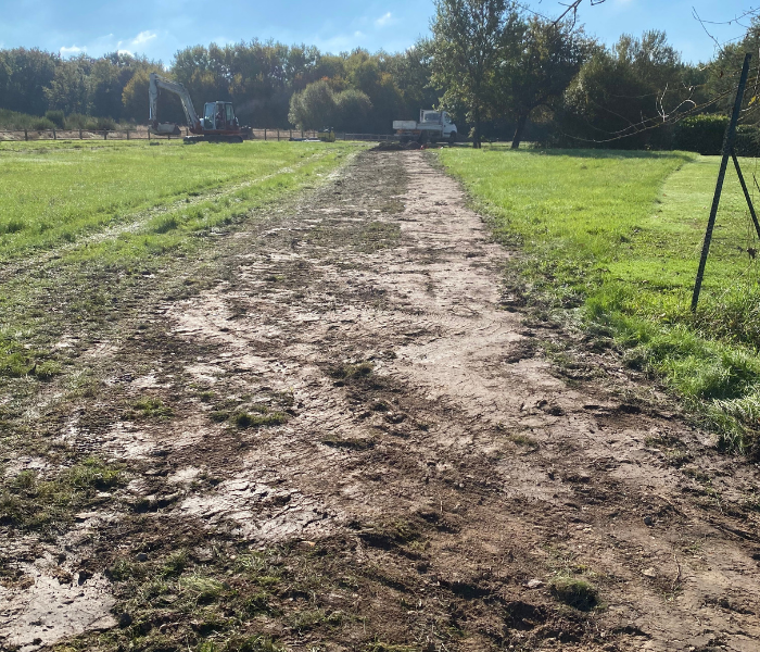 Construction d'un hangar de 240 m² en Sologne