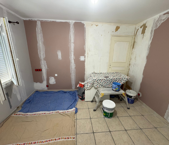 Création d'une chambre d'ami et d'un bureau