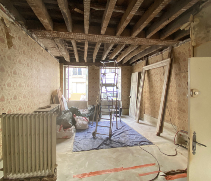 Rénovation d'un appartement en centre ville d'Orléans