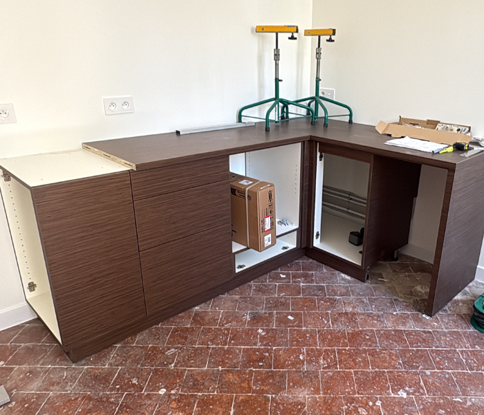 Rénovation complète d'un appartement dans le centre historique d'Orléans