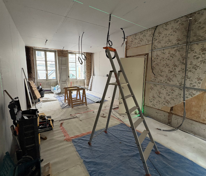 Rénovation d'un appartement en centre ville d'Orléans
