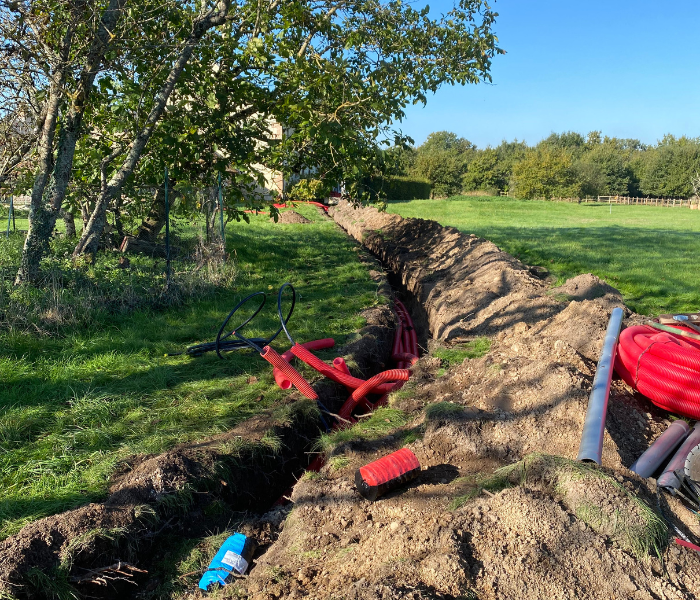 Construction d'un hangar de 240 m² en Sologne