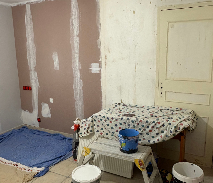 Création d'une chambre d'ami et d'un bureau