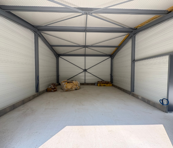 Construction d'un hangar de 240 m² en Sologne