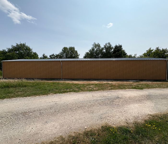 Construction d'un hangar de 240 m² en Sologne