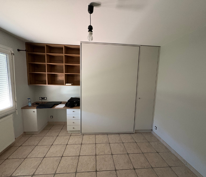 Création d'une chambre d'ami et d'un bureau