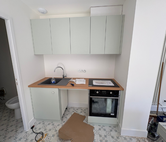 Rénovation d'un appartement en centre ville d'Orléans