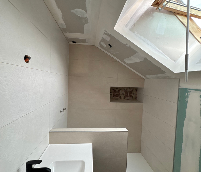 Réfection d'une salle de bain dans le Loiret