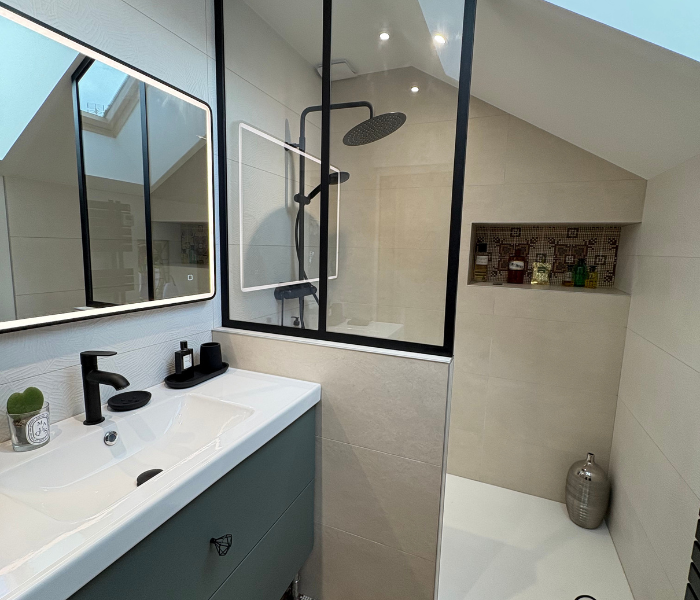 Réfection d'une salle de bain dans le Loiret