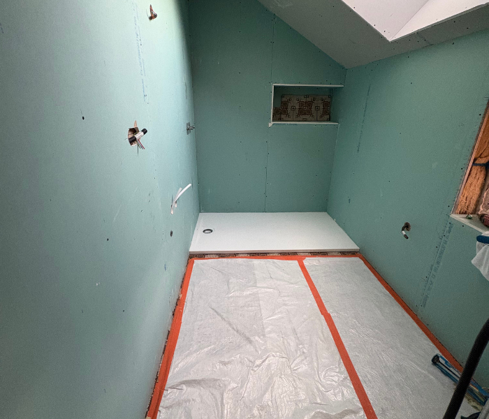 Réfection d'une salle de bain dans le Loiret