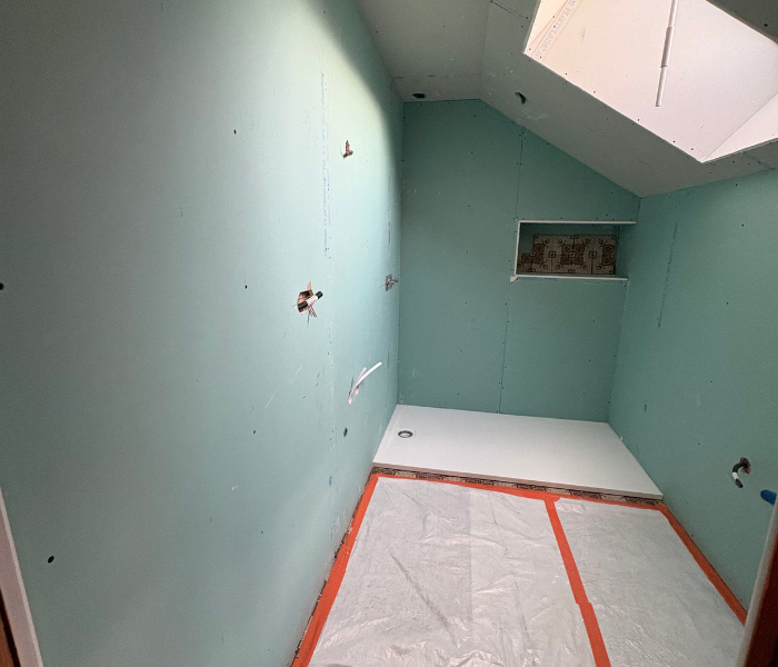 Réfection d'une salle de bain dans le Loiret