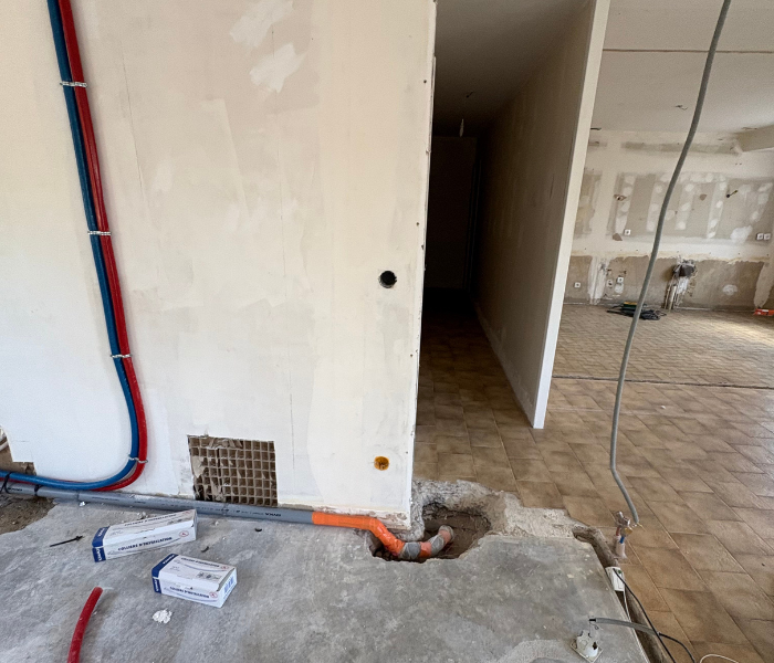 Rénovation intérieure d'une habitation à Meung sur Loire