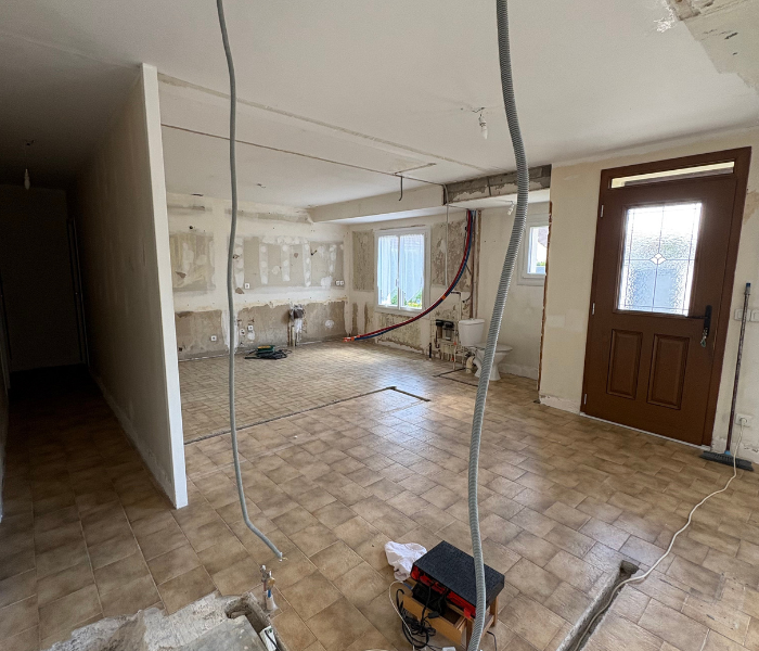 Rénovation intérieure d'une habitation à Meung sur Loire