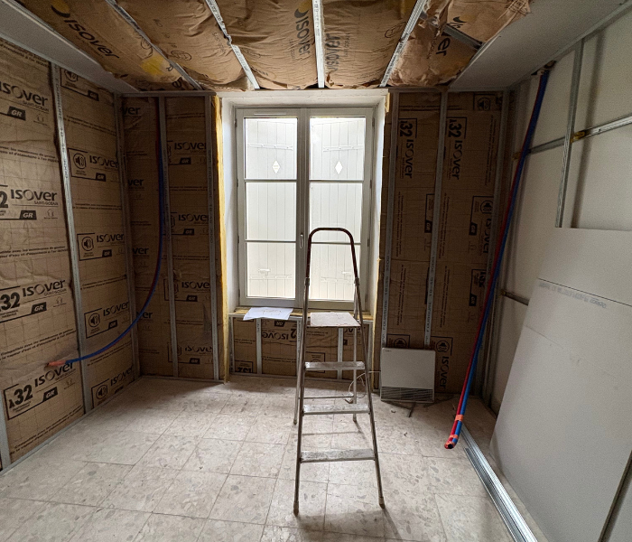 Création d'un studio dans le centre ville d'Orléans