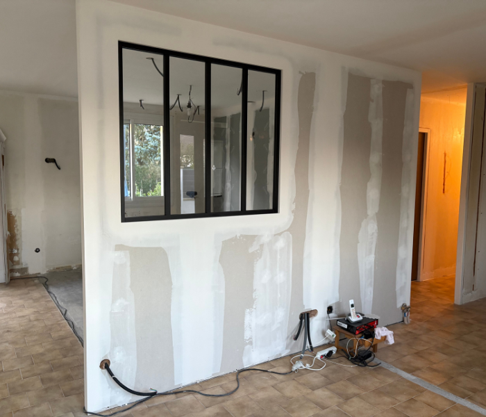 Rénovation intérieure d'une habitation à Meung sur Loire