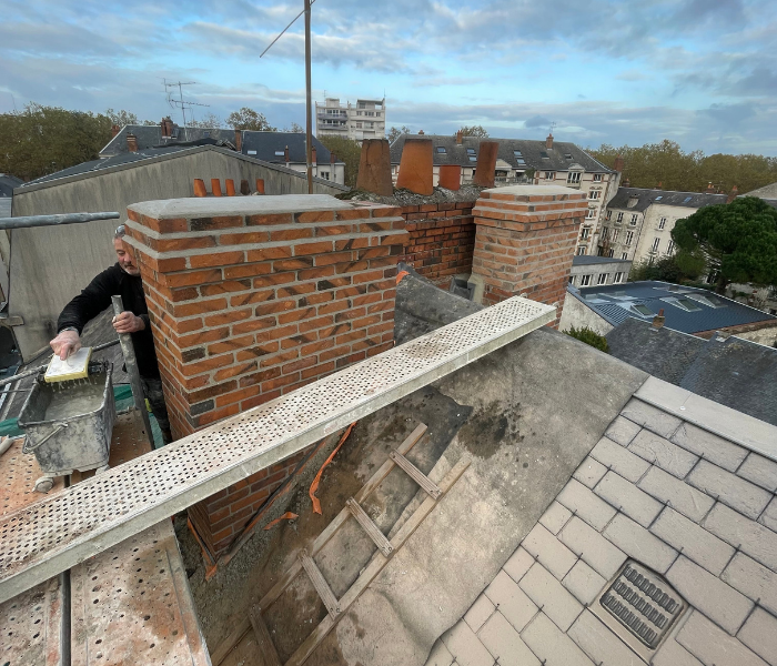 Rénovation et agrandissement d'une maison de maître en centre ville d'Orléans