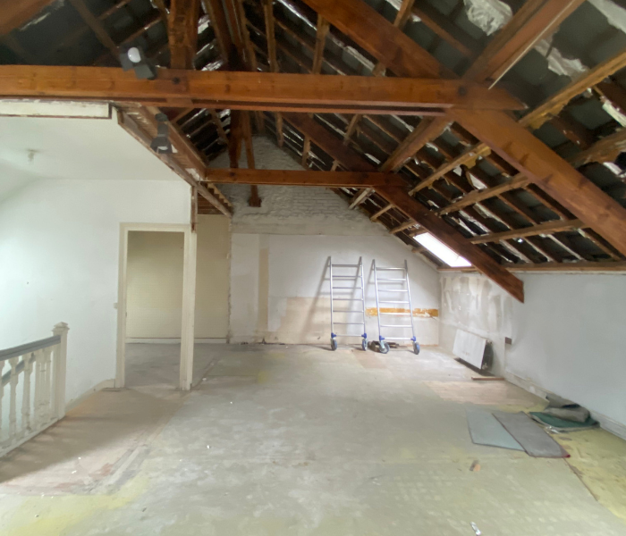 Rénovation et agrandissement d'une maison de maître en centre ville d'Orléans