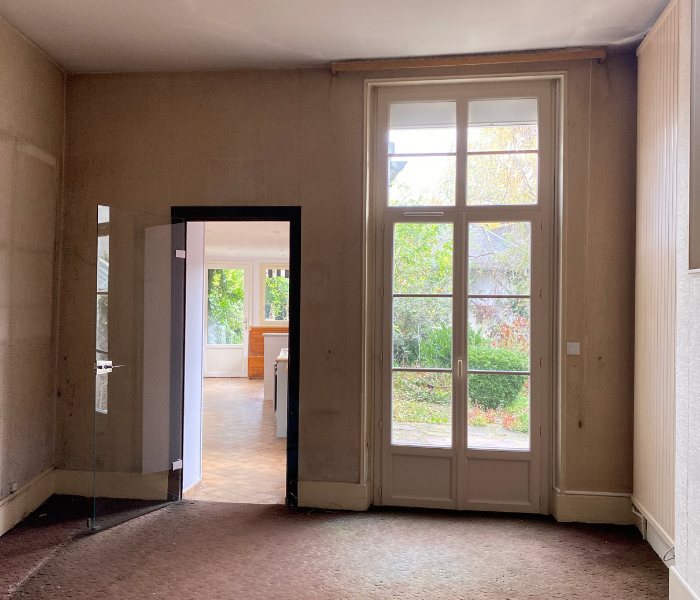 Rénovation et agrandissement d'une maison de maître en centre ville d'Orléans