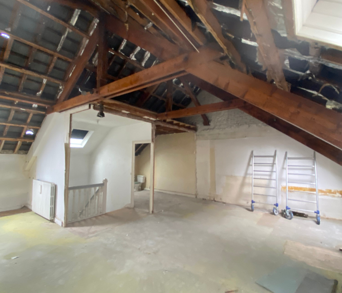 Rénovation et agrandissement d'une maison de maître en centre ville d'Orléans