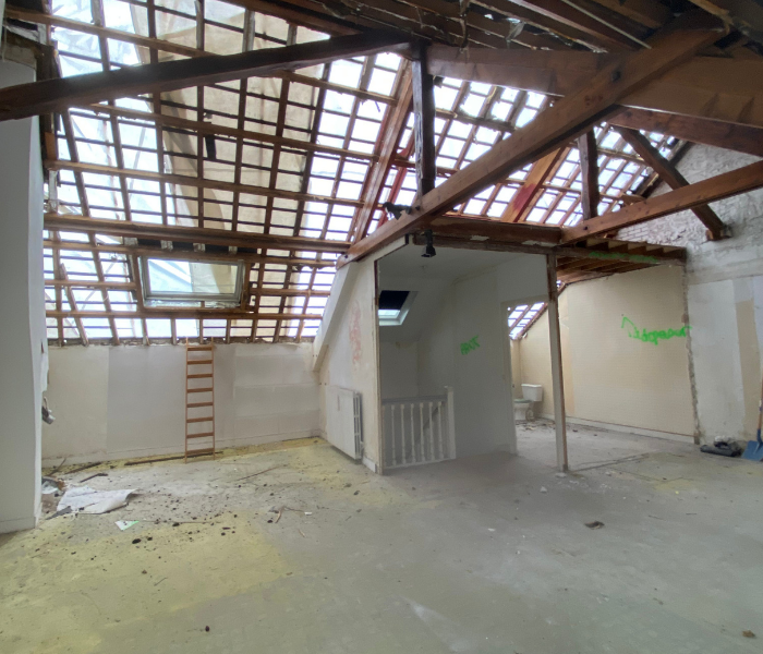 Rénovation et agrandissement d'une maison de maître en centre ville d'Orléans