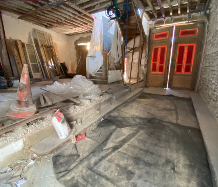 Rénovation et agrandissement d'une maison de maître en centre ville d'Orléans